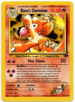 Pokemon - Gym Challenge Blaine's Charmeleon 31/132 LP - Image 1