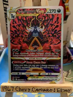 Hisuian Samurott VSTAR - GG52/GG70 - Pokemon Crown Zenith Galarian Gallery NM - Image 1