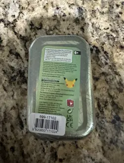 New Pokemon TCG Celebrations Unova Mini Tin Pack Sealed Snivy Tepig Oshawott - Image 2