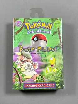Factory Sealed 1999 Pokemon Power Reserve Theme Deck - NEW - Image 1