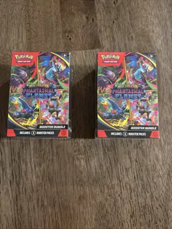 OPEN TO OFFERS 2 Pokemon TCG ME02 Phantasmal Flames Booster Bundle Sealed New - Image 1