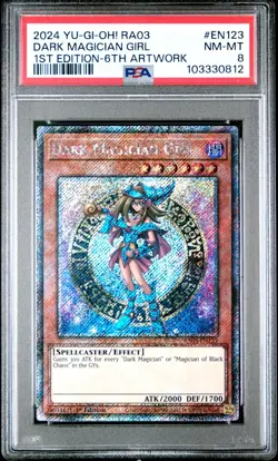 Dark Magician Girl - PSA 8 Bundle - RA03-EN123 MP24-EN053 - Yugioh - Image 3