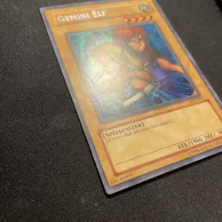 Yugioh Gemini Elf LON-000 Reverse Secret Rare Misprint [NM] - Image 4