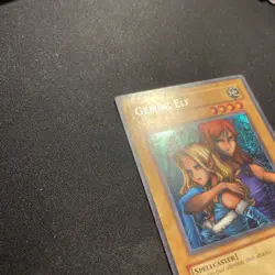 Yugioh Gemini Elf LON-000 Reverse Secret Rare Misprint [NM] - Image 5