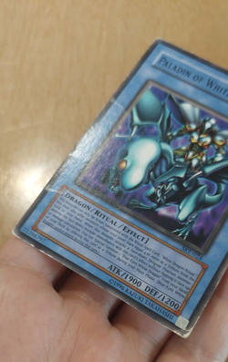 Paladin of White Dragon SKE-024 YuGiOh card (MP/HP) - Image 5