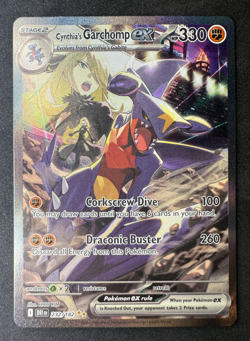 Cynthia's Garchomp EX SIR Destined Rivals #232 Pokemon Card TCG NM - Image 1