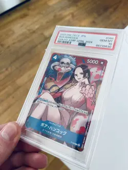 One Piece Boa Hancock P-066 Saikyo Jump 3/2024 Card Game Japanese PSA 10 - Image 1