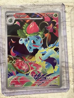 Mega Evolution Cards Promo Stamped Bulbasaur, Ivysaur SIR & Mega Venusaur Ex SR - Image 3