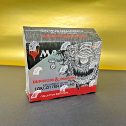 Mint! Magic Dungeons Dragons Forgotten Realms Collector Booster Card Box Sealed - Image 1