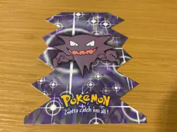 NEW 2000 TOPPS POKEMON DIE CUT CARD #93 "HAUNTER" EVO5 STAGE 2 - Image 1