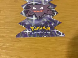 NEW 2000 TOPPS POKEMON DIE CUT CARD #93 "HAUNTER" EVO5 STAGE 2 - Image 2