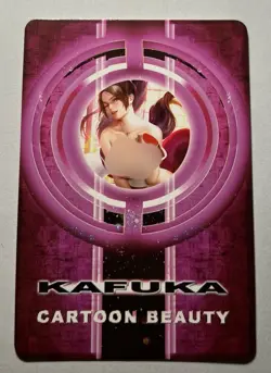 SEXY HEROINE WAIFU Mai Shiranui KING OF FIGHTERS ACG PREMIUM HOLOFOIL CARD NM - Image 2