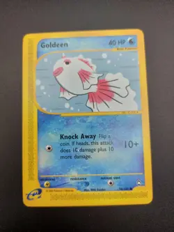 Pokemon Card Goldeen 78/147 common Aquapolis LP - Image 2