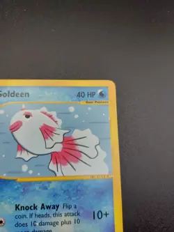 Pokemon Card Goldeen 78/147 common Aquapolis LP - Image 4