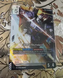 Gundam Card Game Zeta Gundam LR GD02-069 Dual Impact - Image 1