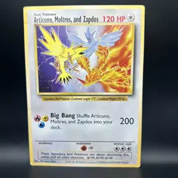 Pokemon - Articuno, Moltres, and Zapdos Jumbo Promo Card - HP x4 (4 in total) - Image 3
