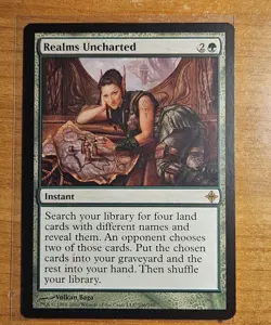 1x Realms Uncharted Rise of The Eldrazi Card NM/EX Condition Magic The Gathering - Image 1