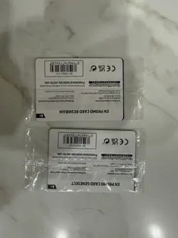 Sealed Reshiram & Genesect Phantasmal Flames Stamped Black Star Promo Cards - Image 3