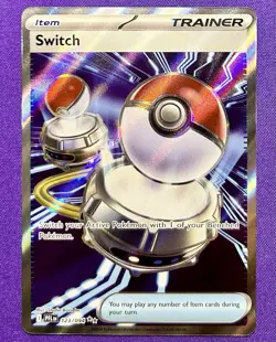 Switch 123/094 Phantasmal Flames - Ultra Rare Full Art Pokemon TCG Card NM - Image 1