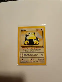 Snorlax 27/64 Jungle Set Non-Holo Rare Card Unlimited WOTC Pokemon TCG - Image 1