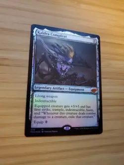 Kaldra Compleat Showcase Foil NM MTG Modern Horizons 2 - Image 1