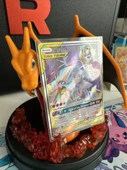 Pokemon TCG Solgaleo & Lunala GX Full Art Holo Card 216/236 Cosmic Eclipse - Image 3