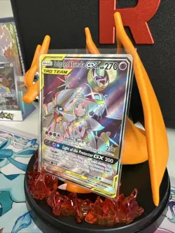 Pokemon TCG Solgaleo & Lunala GX Full Art Holo Card 216/236 Cosmic Eclipse - Image 4