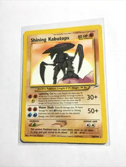 SHINING KABUTOPS - 108/105 - Neo Destiny - Pokemon Card - HP - Image 2