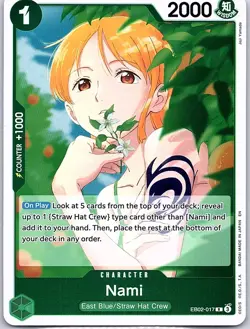 Nami EB02-017 Extra Booster: Anime 25th Collection - One Piece Card Game - NM - Image 1