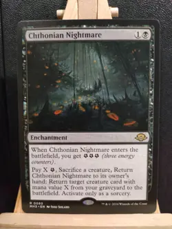 Chthonian Nightmare - Modern Horizons 3 - Rare - NM (see pics) MTG - Image 1