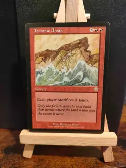 Tectonic Break - Mercadian Masques - Rare - Excellent/LP to NM - MTG - Image 1