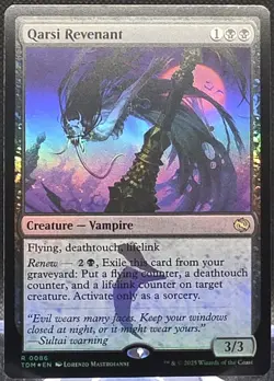 Qarsi Revenant #86 Tarkir: Dragonstorm Foil Rare - Image 1