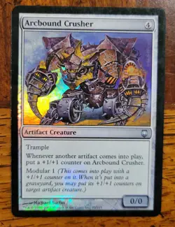 FOIL Arcbound Crusher x1 MTG Darksteel Magic Heavy Play HP English - Image 1