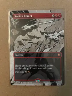 Sozin’s Comet 0309 Borderless - MTG Avatar: The Last Airbender - Mythic - Image 1