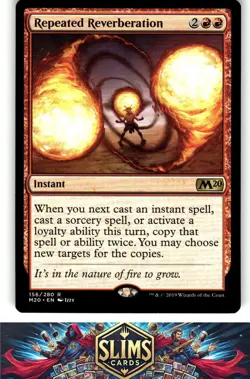 Magic the Gathering MTG Core Set 2020 Repeated Reverberation #156 Buy 2 Get 1 - Image 1