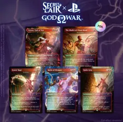 MTG God of War: Greek Foil Edition Secret Lair Playstation New Sealed In Hand! - Image 2