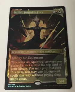 Nahiri, Forged in Fury (Showcase) March of the Machine: The Aftermath Foil - Image 1
