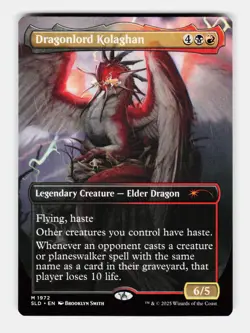 MTG: Dragonlord Kolaghan | Secret Lair Drop Series 1972 NM - Image 1