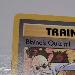 Blaine's Quiz #1 - 97/132 Gym Heroes - Pokemon TCG - 2000 - Image 2