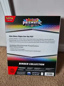 Pokemon TCG: Scarlet & Violet - Prismatic Evolutions Binder Collection - Image 3