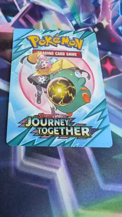 Pokemon TCG Journey Together Trainer Tips Art Card FT. Iono & Bellibolt - Image 1