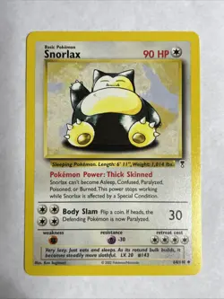 Snorlax 64/110 Legendary Collection Regular Pokemon TCG LP - Image 1