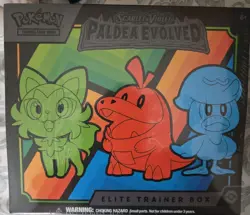 Nintendo Pokemon TCG Scarlet & Violet - Paldea Evolved Elite Trainer Box - 9 Pks - Image 1