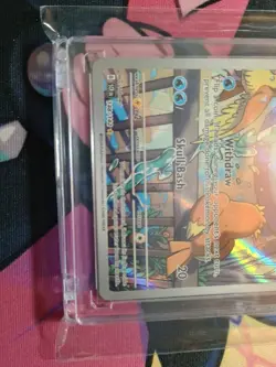 Pokemon TCG Stellar Crown Squirtle 148/142 Illustration Rare NM/M Near Mint EN - Image 3