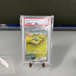 GROTLE - POKEMON-TEF EN (2024) ILLUSTRATION RARE- #164/162 GRADED PSA 10 GEM-MT - Image 1