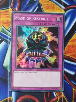 Mask of Restrict OP02-EN010 Super Rare Mint Condition - Image 1