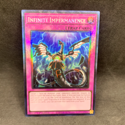 YuGiOh - Infinite Permanence - RA01-EN001 1st Ed Prismatic Collectors Rare - NM - Image 1