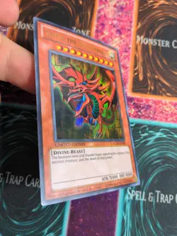 Yu-Gi-Oh! Slifer the Sky Dragon LC01-EN002 Limited Ultra Rare NM a1/ - Image 2
