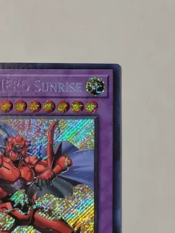 Elemental HERO Sunrise Limited Ed Secret Rare LDS3-EN104 Yu-Gi-Oh! NM/M (A167) - Image 5
