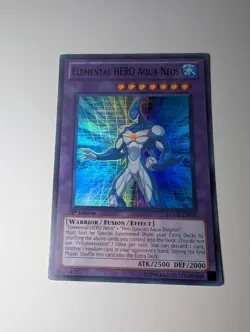 Elemental HERO Aqua Neos - LCGX-EN057 - Super Rare - 1st Edition YuGiOh - Image 2
